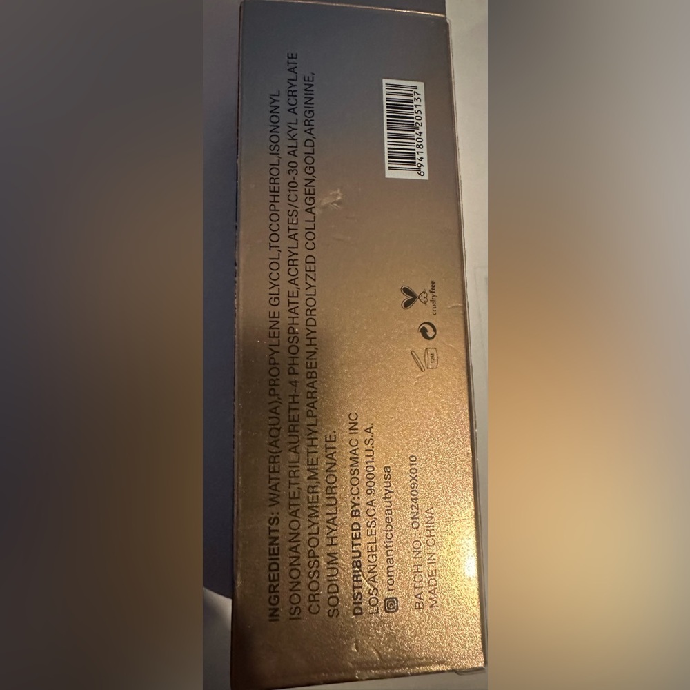 RVT Romantic Beauty 24K Gold Collagen Primer NIB - Picture 3 of 5